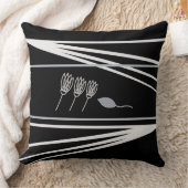 幾何エレガント花柄装飾用クッション クッション (ブランケット)