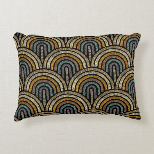 幾何エレガント アクセントクッション (正面)