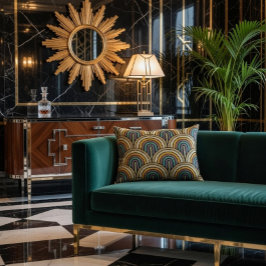 幾何エレガント アクセントクッション