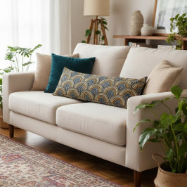 幾何エレガント ボディピロー