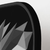 幾何カッコいいライオン頭 ピックルボールラケット (左詳細)