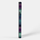 幾何カッコいい芸術的水彩アートパターン iPhoneケース (右側面)