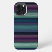 幾何カッコいい芸術的水彩アートパターン iPhoneケース (裏面)