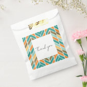 幾何カラフルの好意バッグ フェイバーバッグ (封をした状態)