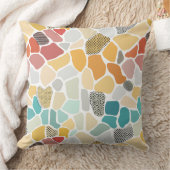 幾何カラフルの クッション (ブランケット)