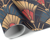 幾何カラフルアートデコパターン ラッピングペーパー (ロールコーナー)