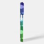 幾何カラフルキューブMonogram iPhoneケース Case-Mate iPhoneケース (裏面 / 右)