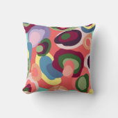 幾何カラフルデザイン クッション (正面)