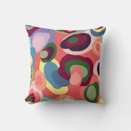 幾何カラフルデザイン クッション