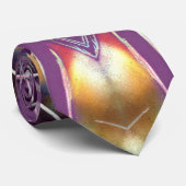 幾何カラフルデザイン ネクタイ (ロール)