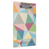 幾何カラフルパタモダンーン クリップボード (右)