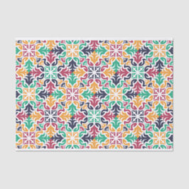 幾何カラフルパターン分離 薄葉紙