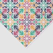 幾何カラフルパターン分離 薄葉紙 (詳細)