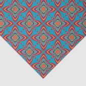 幾何カラフルパターン 薄葉紙 (詳細)