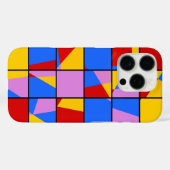 幾何カラフルパターン Case-Mate iPhoneケース (裏面 (横))