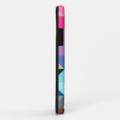 幾何カラフルパターンiPhoneケース Case-Mate iPhoneケース (裏面/右)