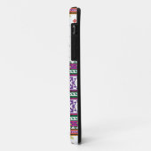 幾何カラフルフォークアートデザイン(花あり) Case-Mate iPhoneケース (裏面/左)