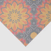 幾何カラフルフローラエスニックモザイクパターン 薄葉紙 (詳細)