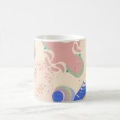 幾何カラフルマグカップ コーヒーマグカップ (中央)