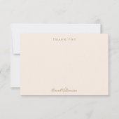 幾何カラフルモダンシャワーパーソナライズされた サンキューカード (正面)