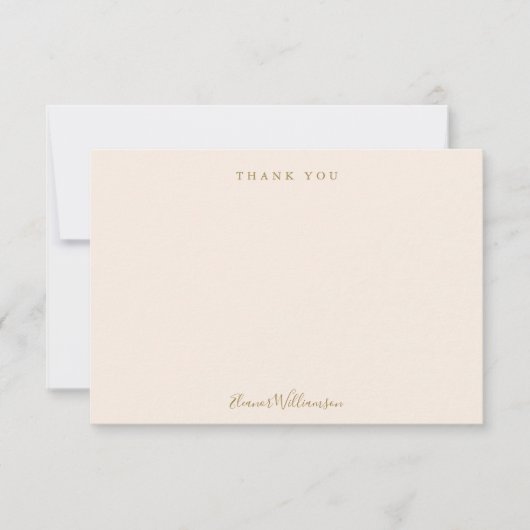 幾何カラフルモダンシャワーパーソナライズされた サンキューカード (正面)