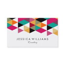 幾何カラフルモダンデザイン