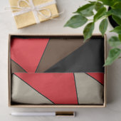 幾何カラフルモダン図形 薄葉紙 (ギフト)