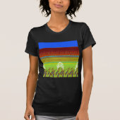 幾何カラフルモチーフプリント Tシャツ (正面)