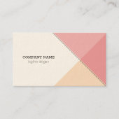 幾何カラフル名刺 名刺 (正面)