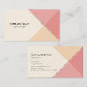 幾何カラフル名刺 名刺 (正面/裏面)