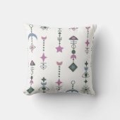 幾何カラフル図形パターン22 クッション (正面)