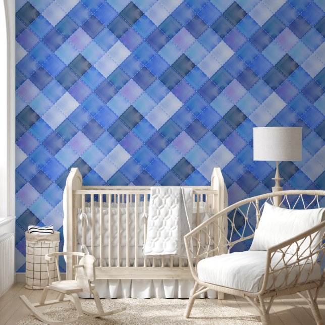 幾何カラフル図形パターン41 壁紙 (キッズ)