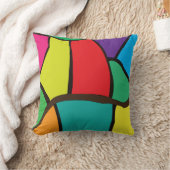 幾何カラフル図形 クッション (ブランケット)