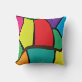 幾何カラフル図形 クッション (正面)