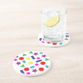 幾何カラフル姿 コースター (側面)