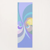 幾何カラフル形ヨガパーソナライズされたマット ヨガマット (裏面)