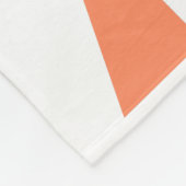 幾何カラフル形状シンプルデザイン フリースブランケット (角)