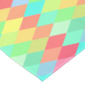 幾何カラフル形状パターンミニマルデザイン テーブルクロス (アングル)