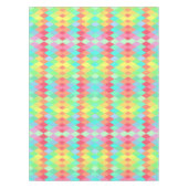 幾何カラフル形状パターンミニマルデザイン テーブルクロス (正面)