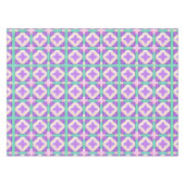 幾何カラフル抽象芸術アート テーブルクロス (正面(横))