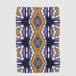 幾何カラフル抽象芸術ゴルフタオル ゴルフタオル