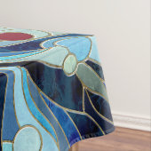 幾何カラフル抽象芸術モザイクアート テーブルクロス (インサイチュ)
