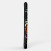 幾何カラフル抽象芸術威厳のあるライオン Case-Mate iPhoneケース (裏面/右)