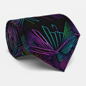幾何カラフル抽象芸術 ネクタイ (ロール)
