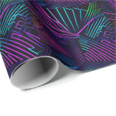 幾何カラフル抽象芸術 ラッピングペーパー (ロールコーナー)