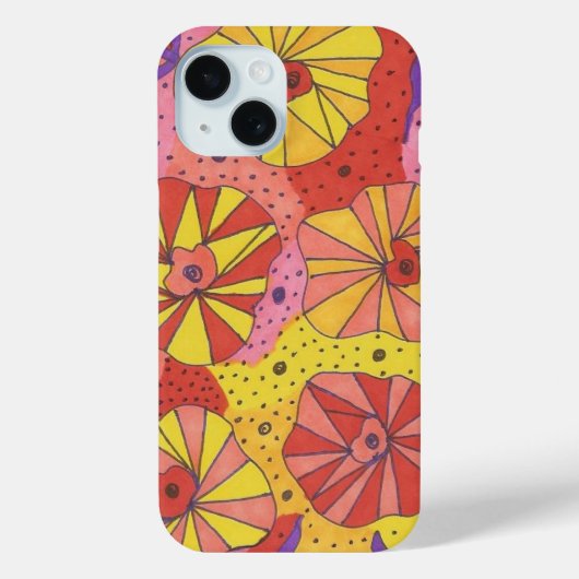 幾何カラフル抽象芸術iPhone Xケース Case-Mate iPhoneケース (裏面)
