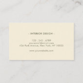 幾何カラフル模様名刺 名刺 (裏面)