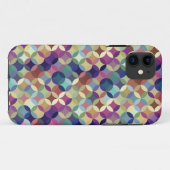 幾何カラフル継ぎ目パターン Case-Mate iPhoneケース (裏面(横))