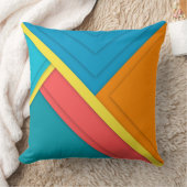 幾何カラフル装飾用クッション クッション (ブランケット)