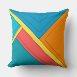 幾何カラフル装飾用クッション クッション